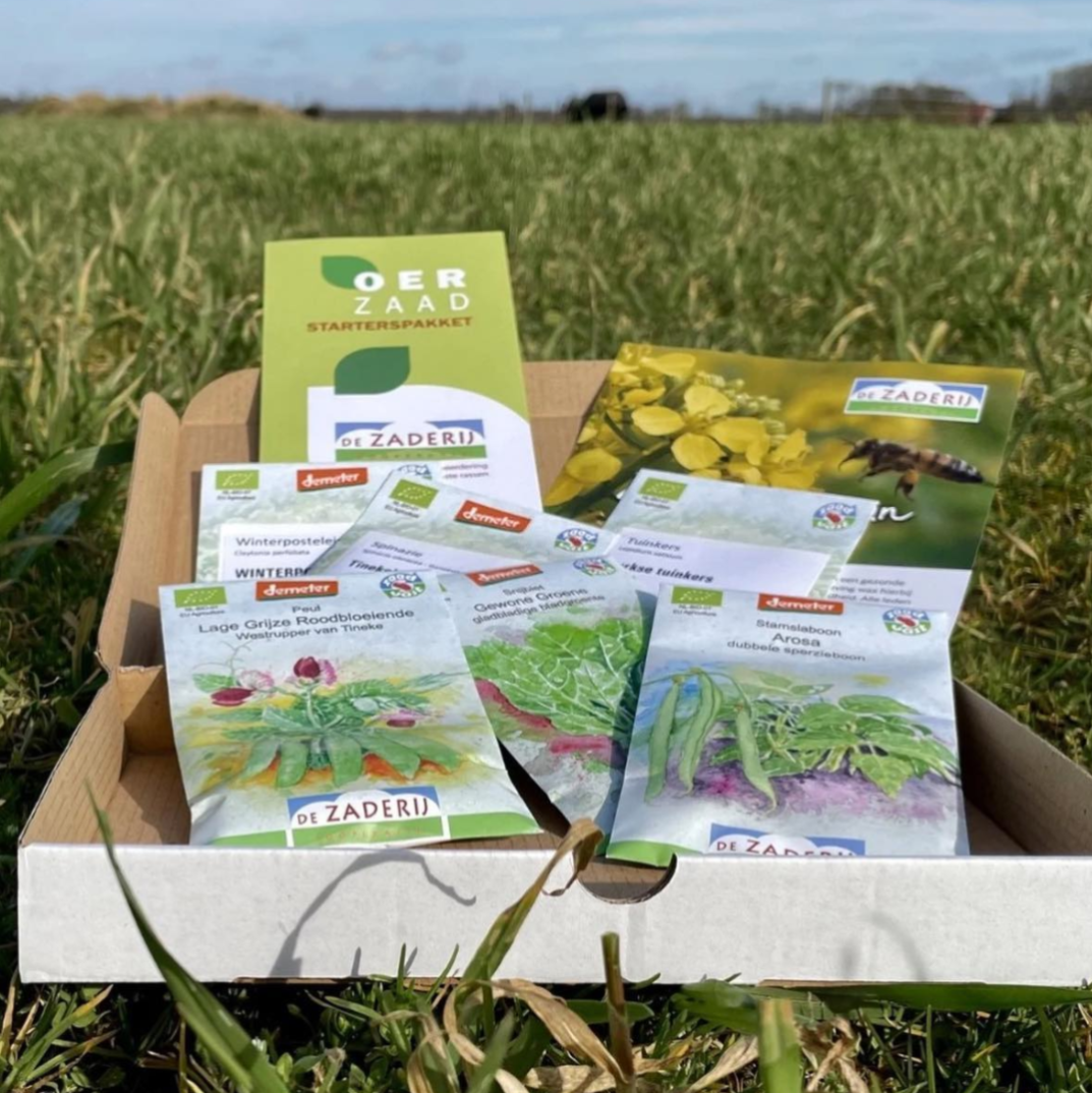 biologisch zaden van de zaderij - seeds of regeneration