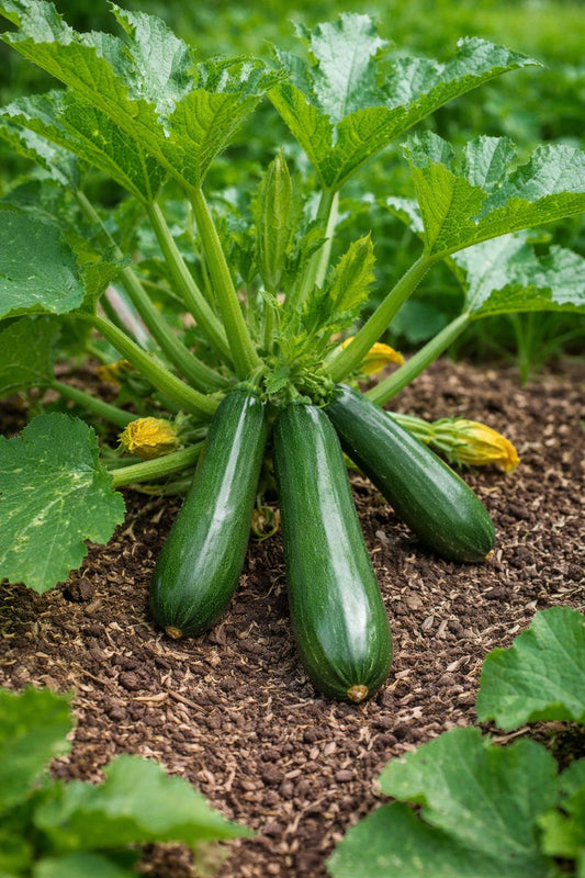 struikcourgette perfect voor kleine moestuin - biologisch zaden