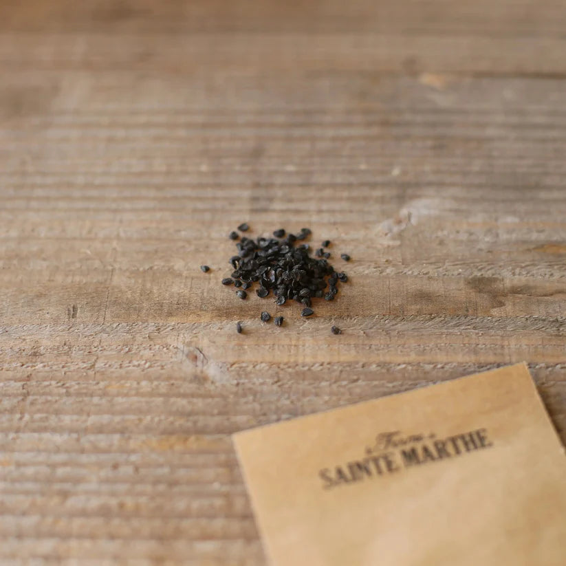 Zaadzakje Chinese bieslook van Seeds of Regeneration — biologisch oud ras La Ferme de Sainte Marthe